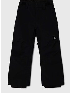Παιδικό παντελόνι σκι Quiksilver ESTATE YTH PT SNPT χρώμα: μαύρο