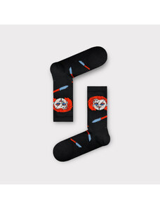Cosmos Socks Βαμβακερές Κάλτσες Μαύρες Chucky