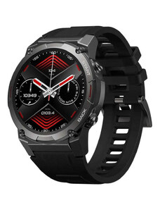 ZEBLAZE smartwatch Vibe 7 Pro, 1.43" AMOLED, ηχείο & mic, 3 ATM, μαύρο