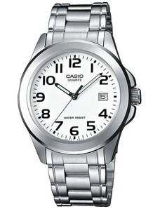 CASIO Collection - MTP-1259PD-7BEG, Silver case with Stainless Steel Bracelet