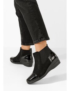 Zapatos Γυναικεία μποτάκια Μαύρα Aversa