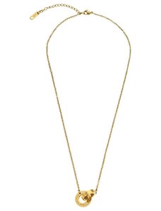 BREEZE Necklace Zircons | Silver 925° Gold Plated 411009.1