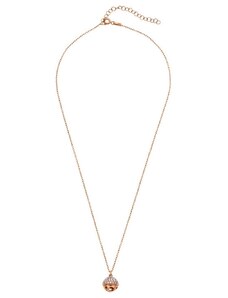 BREEZE Necklace Zircons | Silver 925° Rose Gold Plated 413004.3