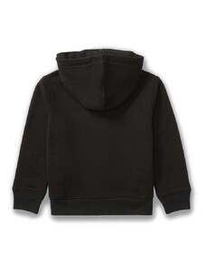 Παιδική μπλούζα Polo Ralph Lauren χρώμα: μαύρο, με κουκούλα
