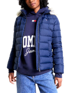 TOMMY HILFIGER TOMMY JEANS BASIC HOODED DOWN JACKET WOMEN