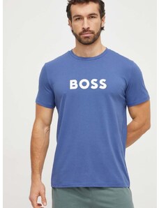 Βαμβακερό μπλουζάκι BOSS ανδρικά