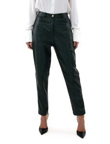 SANDRA FAUX LEATHER SLOUCHY FIT PANTS WOMEN DOLCE DOMENICA