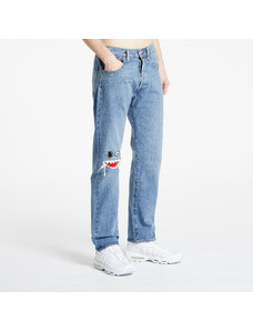 Ανδρικά jeans Levi's Skate 501 Jeans Shredded Blue