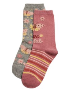 Ysabel Mora Παιδικές Κάλτσες Κορίτσι Σχέδια - 2 Ζεύγη