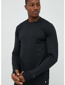 Λειτουργικό μακρυμάνικο πουκάμισο Burton χρώμα: μαύρο