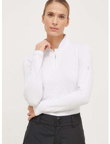 Λειτουργικό μακρυμάνικο πουκάμισο Descente Carla χρώμα: άσπρο