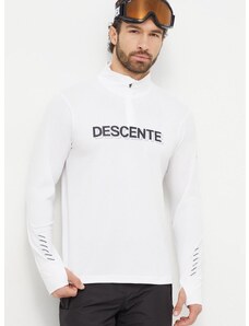 Λειτουργικό μακρυμάνικο πουκάμισο Descente Archer χρώμα: άσπρο
