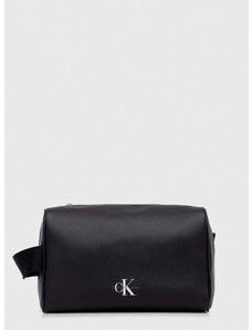 Νεσεσέρ καλλυντικών Calvin Klein Jeans χρώμα: μαύρο
