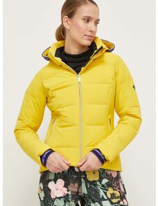Πουπουλένιο μπουφάν για σκι Descente Joanna χρώμα: κίτρινο