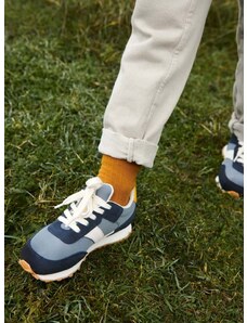 Παιδικά αθλητικά παπούτσια Liewood LW17989 Jasper Suede Sneakers χρώμα: κίτρινο