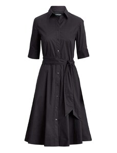 RALPH LAUREN Φορεμα Silky Strtch Cotton-Dress 200748950002 polo black