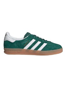 Σουέτ αθλητικά παπούτσια adidas Originals Gazelle Indoor χρώμα: πράσινο, IG1596