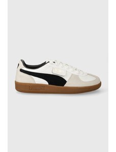 Δερμάτινα αθλητικά παπούτσια Puma Palermo χρώμα άσπρο, 396464 396464