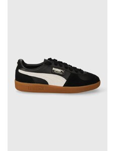 Δερμάτινα αθλητικά παπούτσια Puma Palermo χρώμα μαύρο, 396464 396464