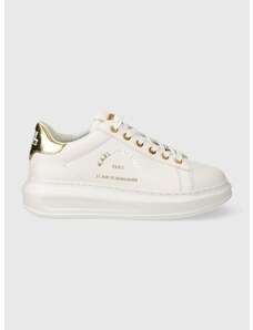 Δερμάτινα αθλητικά παπούτσια Karl Lagerfeld KAPRI χρώμα: άσπρο, KL62538