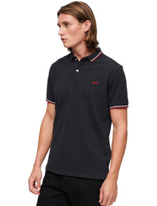 SUPERDRY TIPPED POLO ΜΠΛΟΥΖΑ ΑΝΔΡIKH M1110344A-NAT