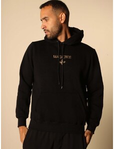 MagicBee Embroidered Logo Hoodie - Black