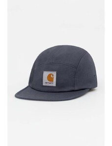 Βαμβακερό καπέλο του μπέιζμπολ Carhartt WIP Backley Cap χρώμα: γκρι, I016607.1CQXX