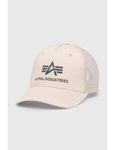 Καπέλο Alpha Industries χρώμα μπεζ 186902.03