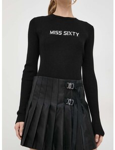 Φούστα Miss Sixty χρώμα: μαύρο