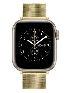 Λουράκι για το apple watch Daniel Wellington Smart Watch Mesh strap G 18mm χρώμα: χρυσαφί