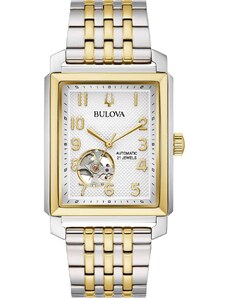 BULOVA Sutton Automatic Mens - 98A308 Silver case with Stainless Steel Bracelet