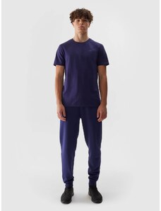 4F Men's joggers sweatpants - navy blue