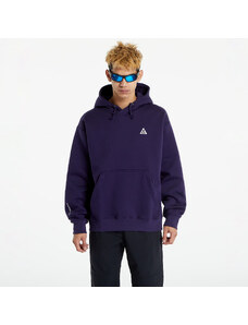 Nike ACG Therma-FIT Fleece Pullover Hoodie UNISEX Purple Ink/ Summit White/ Summit White