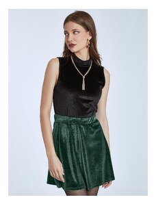 Celestino Βελούδινη mini φούστα πρασινο για Γυναίκα