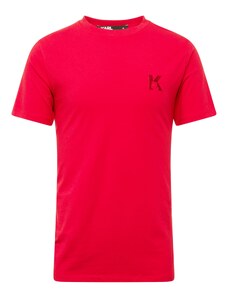 Karl Lagerfeld Μπλουζάκι ανοικτό κόκκινο / σκούρο κόκκινο