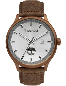 TIMBERLAND ALLENDALE II- TDWGB2102203, Brown case with Brown Leather Strap
