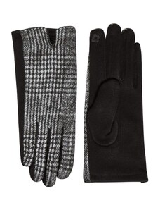Celestino Καρό γάντια μαυρο για Γυναίκα