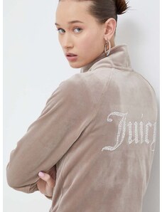 Μπλούζα Juicy Couture χρώμα: μπεζ