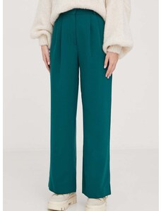 Παντελόνι Abercrombie & Fitch χρώμα: πράσινο
