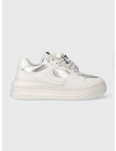 Δερμάτινα αθλητικά παπούτσια Karl Lagerfeld KREW MAX χρώμα: άσπρο, KL63324