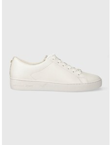 Δερμάτινα αθλητικά παπούτσια MICHAEL Michael Kors Keaton χρώμα: άσπρο, 43R4KTFS2L