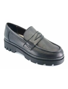 Boxer 51114 (μαύρο) chunky penny loafers