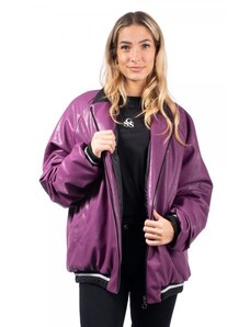 Peace and Chaos SERPENT BOMBER - Purple Eco Leather (W23819B PURPLE)