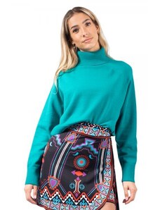 Peace and Chaos MUNCA CROPPED SWEATE - Knit (W23231 BLUE)