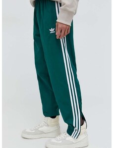 Παντελόνι φόρμας adidas Originals Adicolor Woven Firebird Track Top χρώμα: πράσινο, IT2497