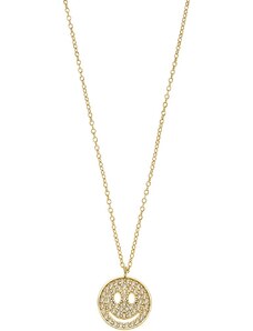BREEZE Necklace Zircons | Silver 925° Gold Plated 415001.1