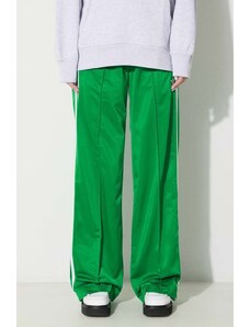 Παντελόνι φόρμας adidas Originals Firebird Loose χρώμα: πράσινο, IP0634