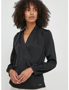 Μπλουζάκι Calvin Klein χρώμα: μαύρο