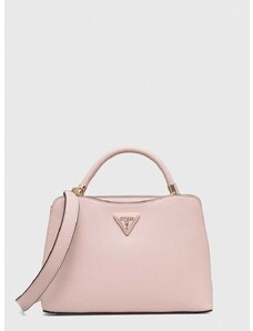 Τσάντα Guess χρώμα: ροζ
