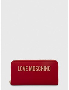 Πορτοφόλι Love Moschino χρώμα: κόκκινο